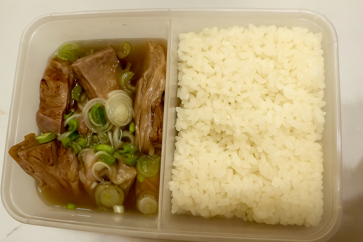 Beef Brisket in Clear Broth Rice