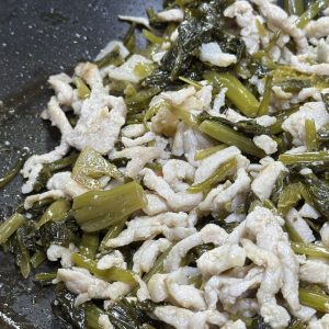 Shredded Pork with Pickled Vegetable